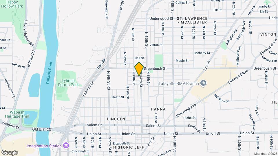 1315 Morton St Mapa y Detalles de la Ubicación