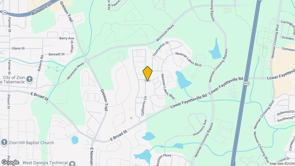 91 Cliffhaven Cir Map and Location Details