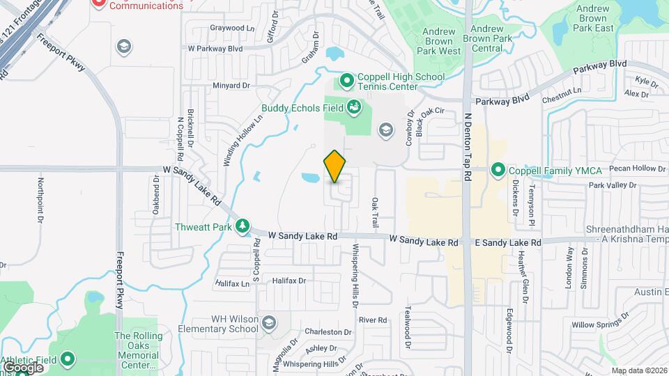 421 Leisure Ln Map and Location Details