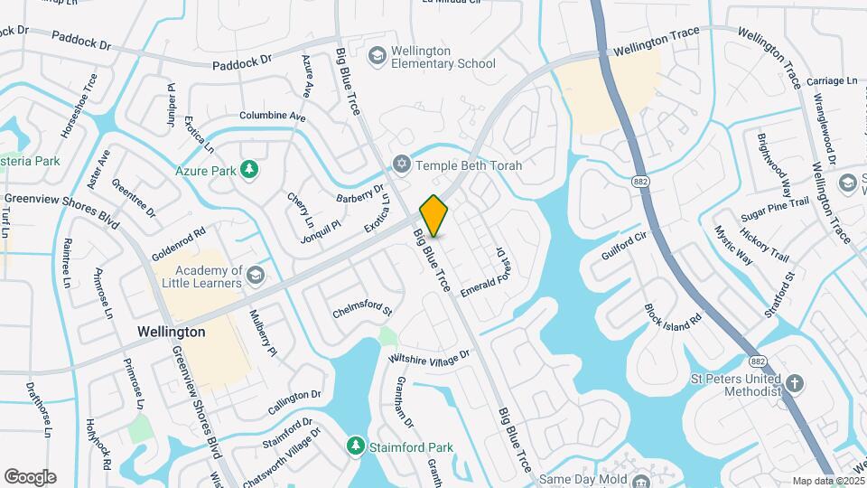 1496 Lake Breeze Dr Map and Location Details