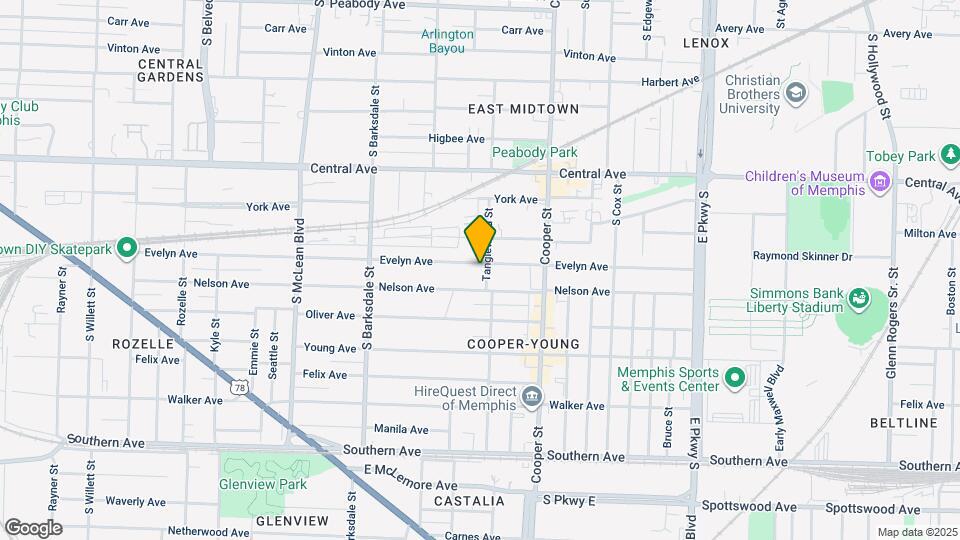 2055 Evelyn Ave Map and Location Details