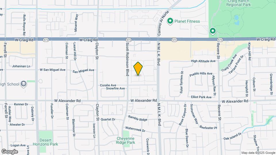 1659 Luna Clf Ave Map and Location Details