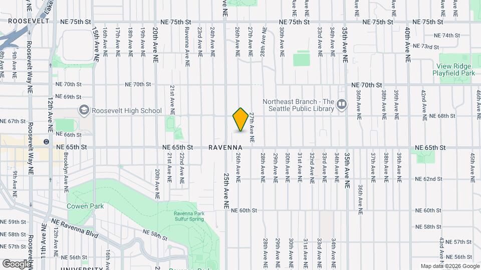 6524 26th Ave NE Mapa y Detalles de la Ubicación