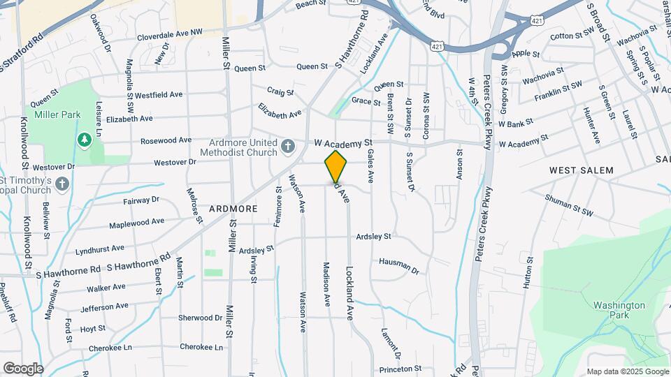 800 Lockland Ave Map and Location Details
