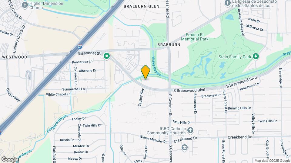 Braeswood Atrium Map and Location Details