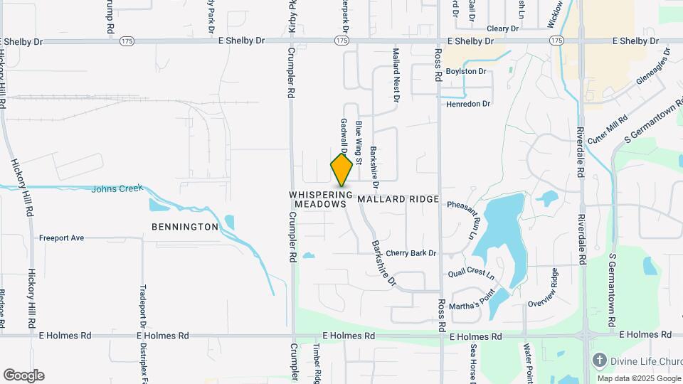 6524 Lake Valley Dr Map and Location Details
