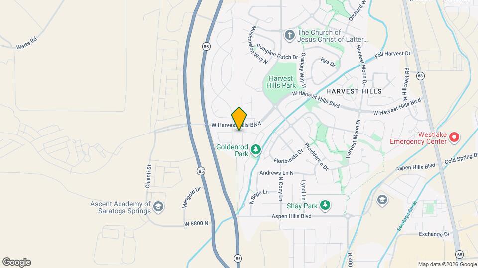 1919 N Sego Lilly Dr Map and Location Details