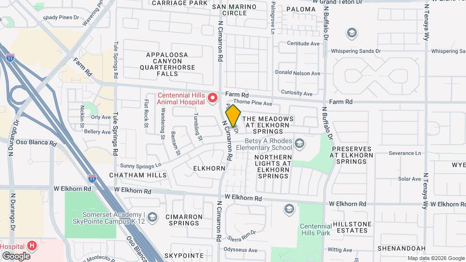 7409 Pinto Bluff Dr Map and Location Details