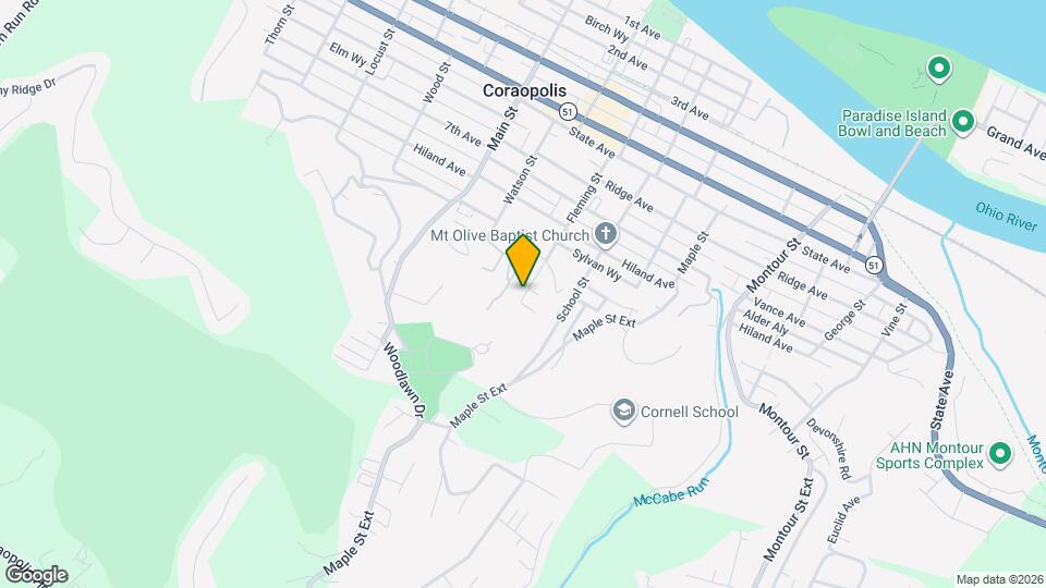 1028 Fleming St Mapa y Detalles de la Ubicación