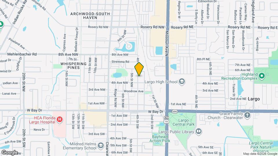 424 4th St NW Map and Location Details