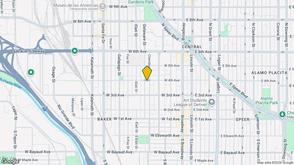 308 W 4th Ave, Unit SI ID1604798P Mapa y Detalles de la Ubicación