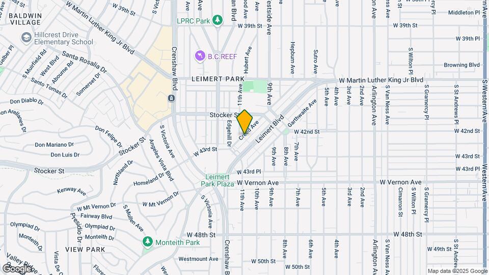 4268 Creed Ave Map and Location Details