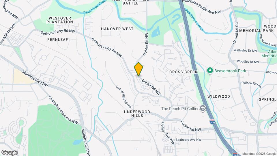 2234 Bohler Rd NW Mapa y Detalles de la Ubicación