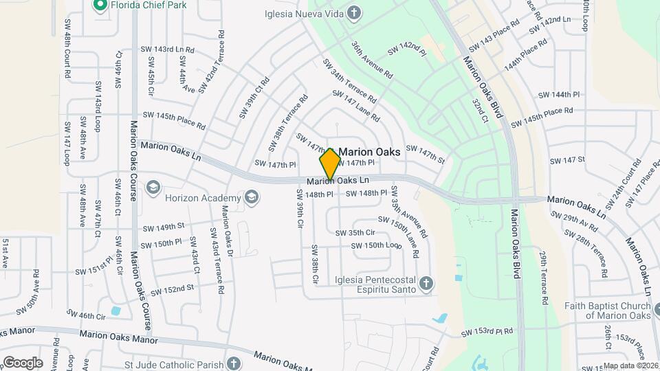 210 Marion Oaks Ln Mapa y Detalles de la Ubicación
