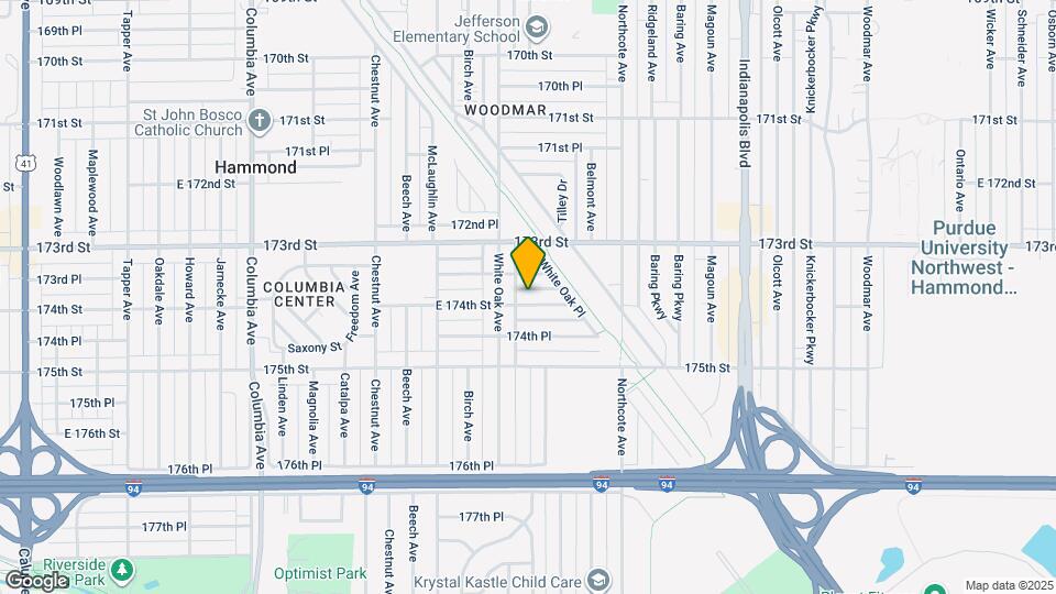 1629 174th St Map and Location Details