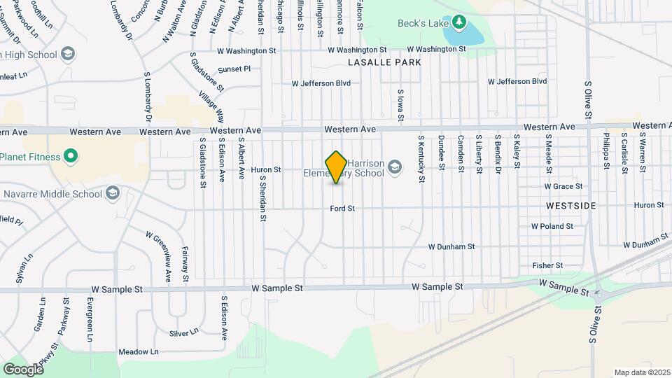 529 S Kenmore St Map and Location Details