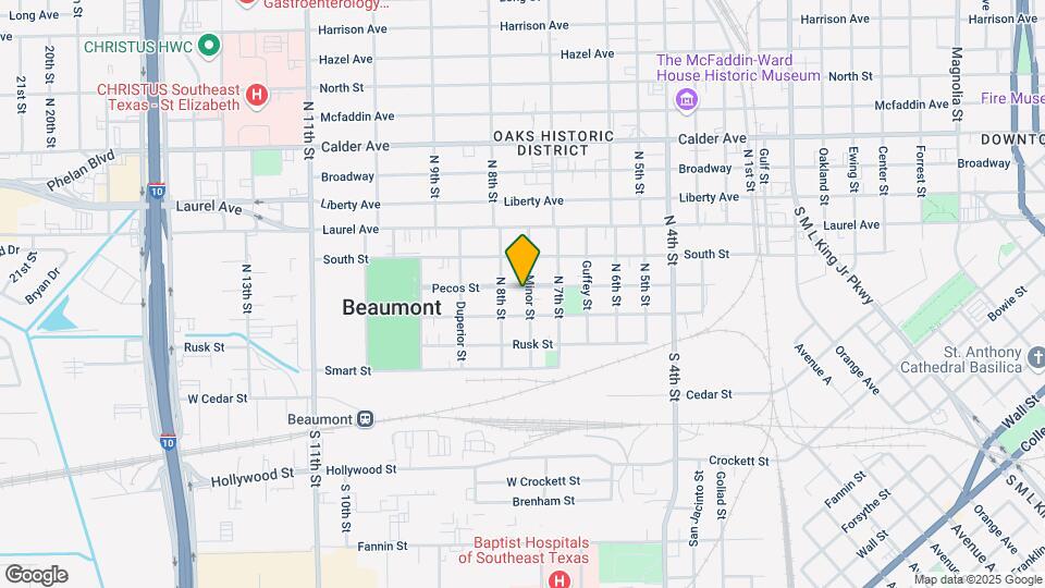 2355 Pecos St Map and Location Details