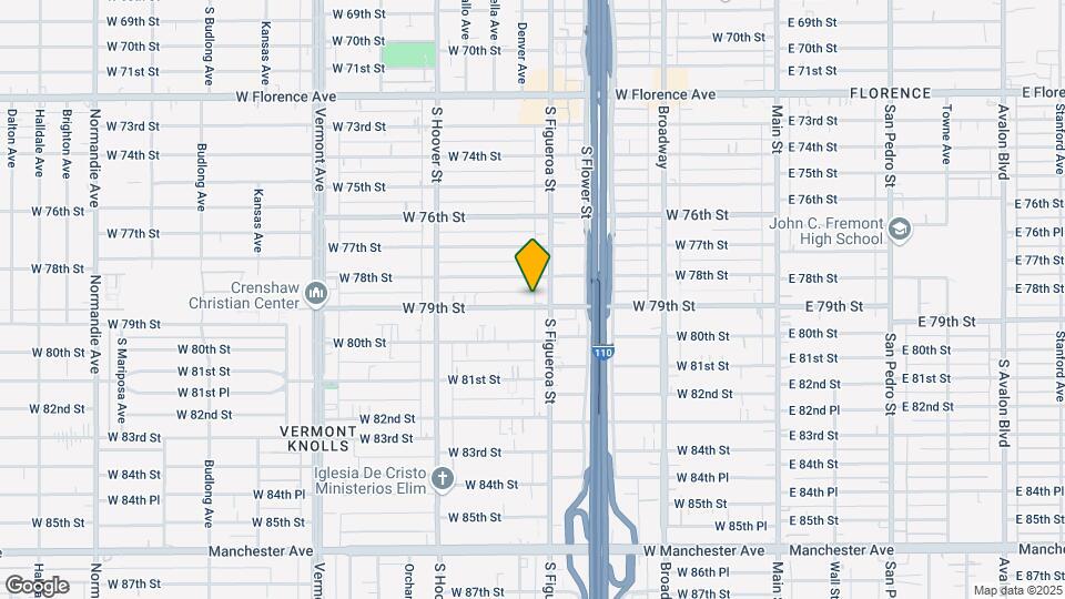 517 W 79th St Map and Location Details