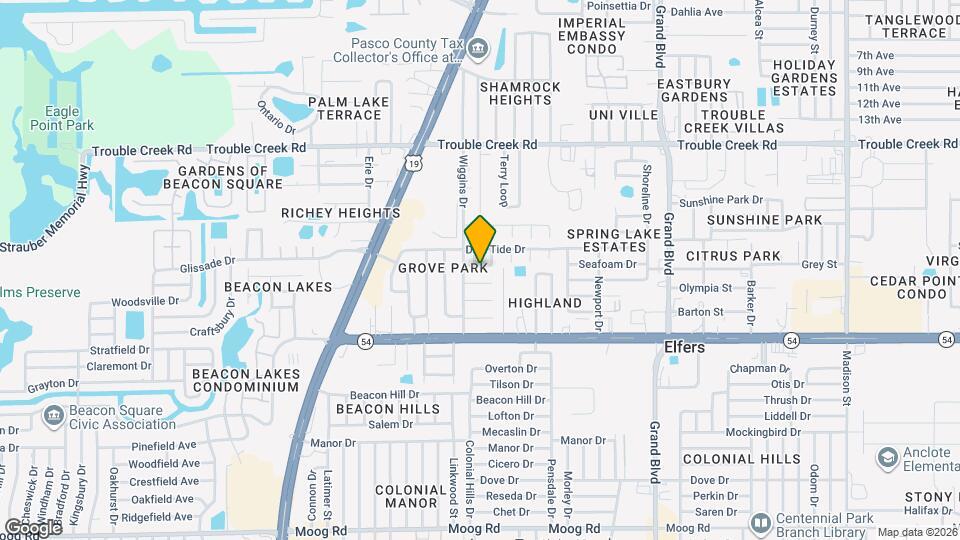 5020 Vickers Dr Map and Location Details