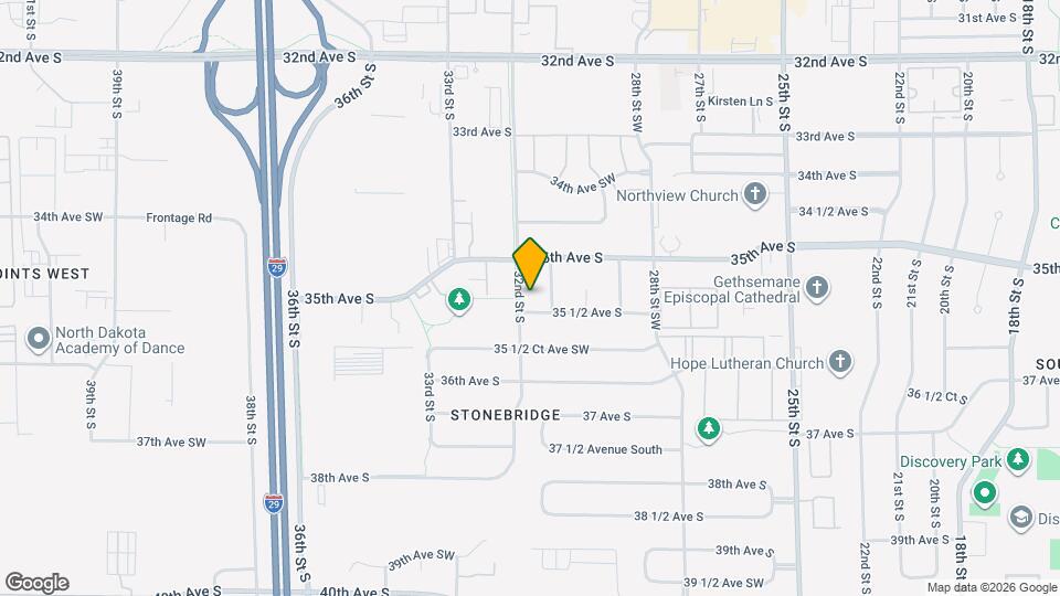 3532 32nd St S Map and Location Details