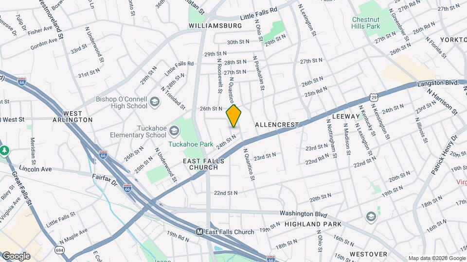 2405 N Quintana St Mapa y Detalles de la Ubicación