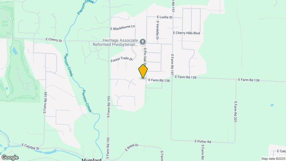 829 S Pin Oak Dr Map and Location Details