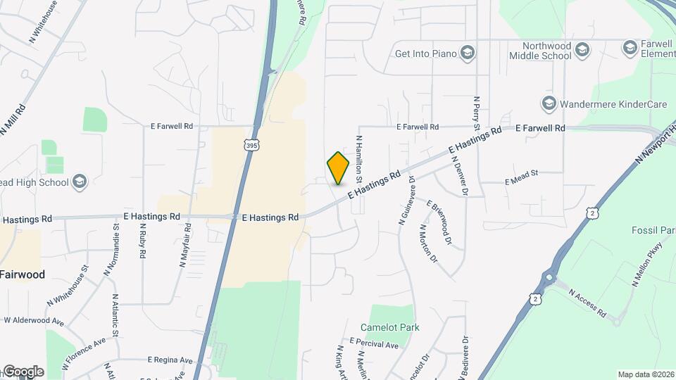 617 E Hastings Rd Mapa y Detalles de la Ubicación