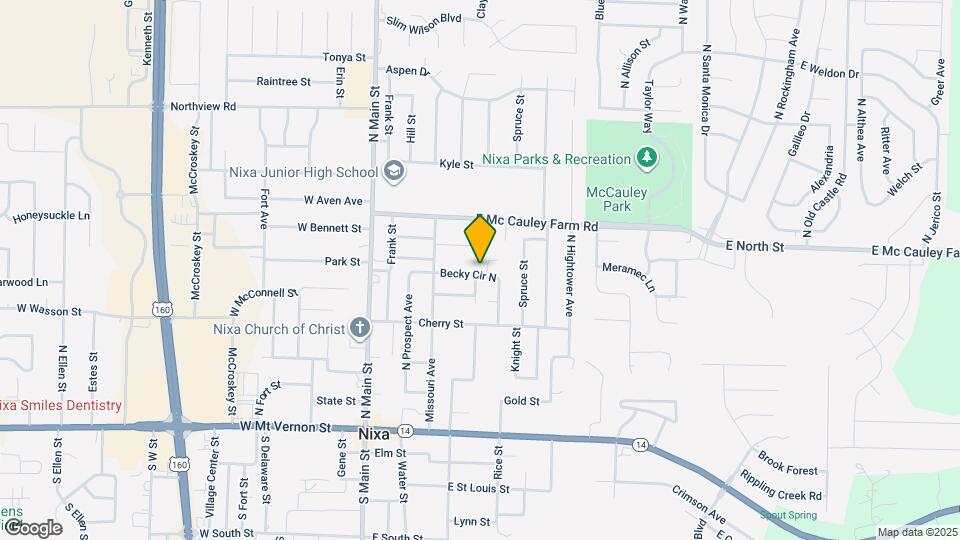 501 Cherry Cir Map and Location Details