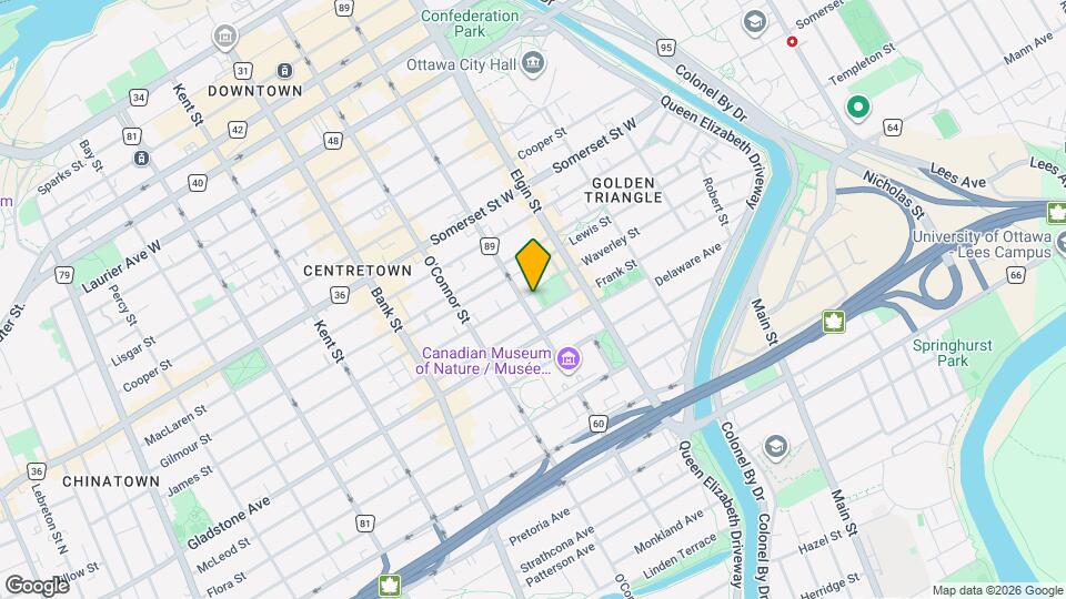 317 Metcalfe St, Unit 103 Map and Location Details