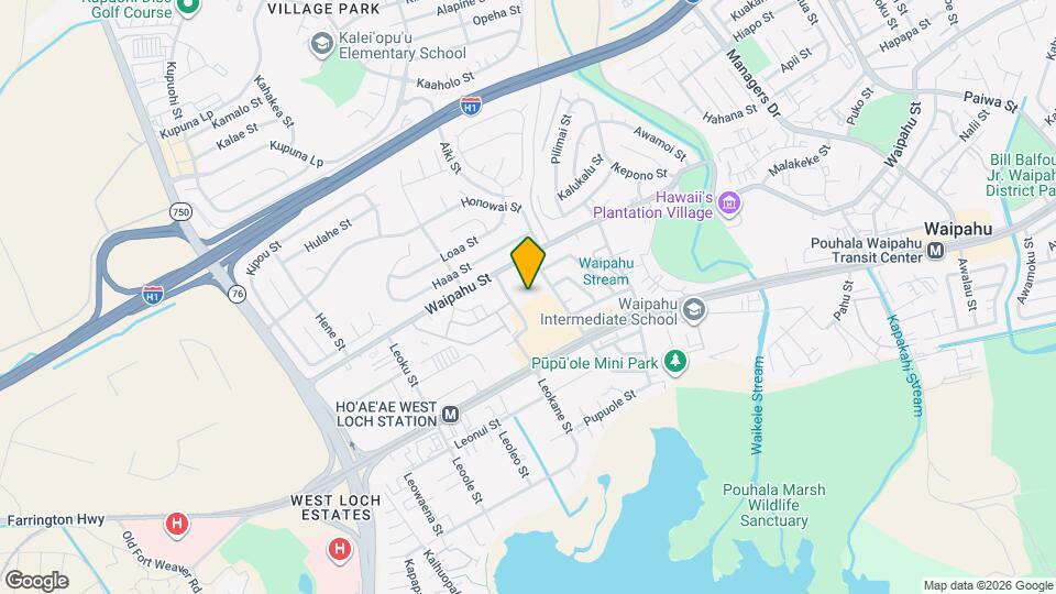 94-245 Leowahine St Map and Location Details