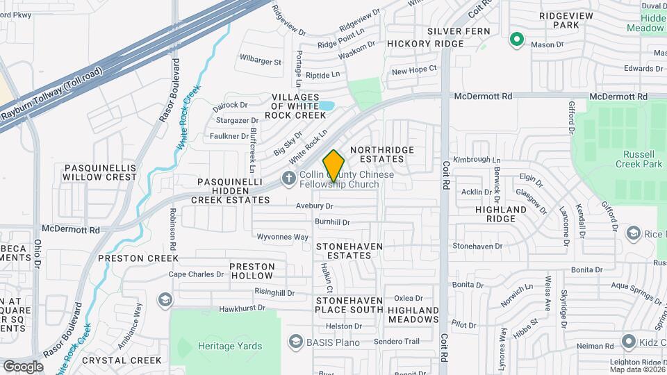 8701 Mandevilla Dr Mapa y Detalles de la Ubicación