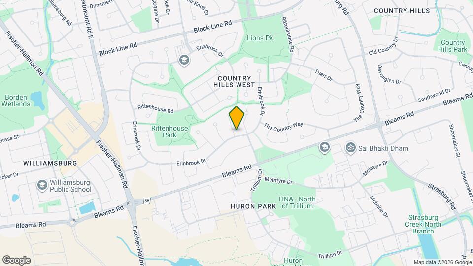 2 Pipers Green Ct Map and Location Details