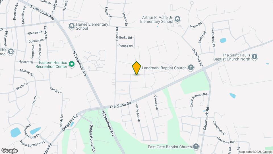 1713 Harvest Grove Ln Map and Location Details