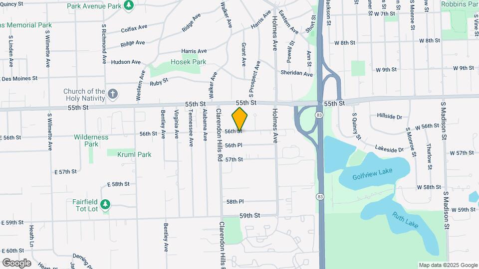 731 56th St Map and Location Details