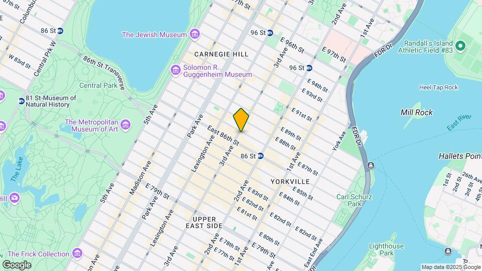 200 East 87th Street Map and Location Details