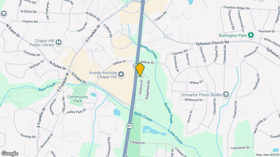 406 Hickory Dr Map and Location Details