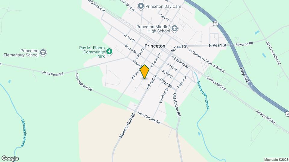 409 S Center St Map and Location Details