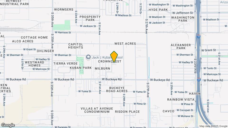 825 S 30th Ave Map and Location Details