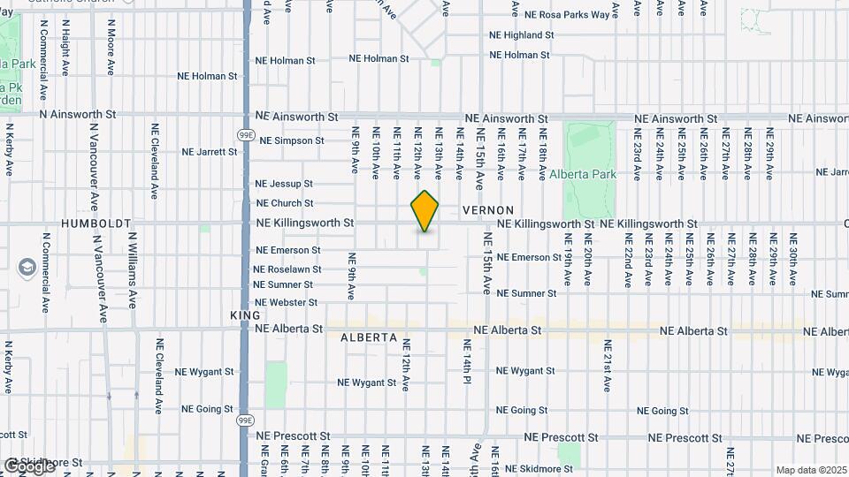 5324 NE 12th Ave Map and Location Details