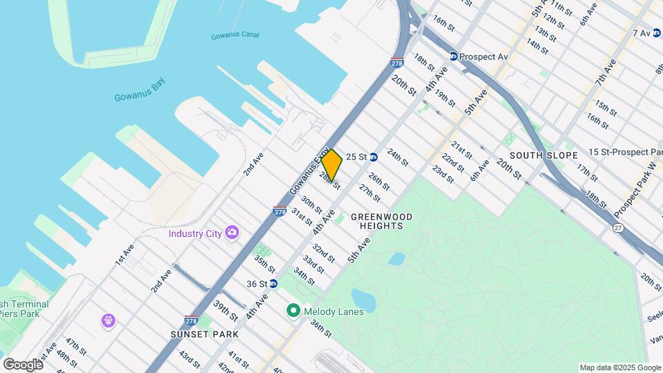 154 28th St Map and Location Details