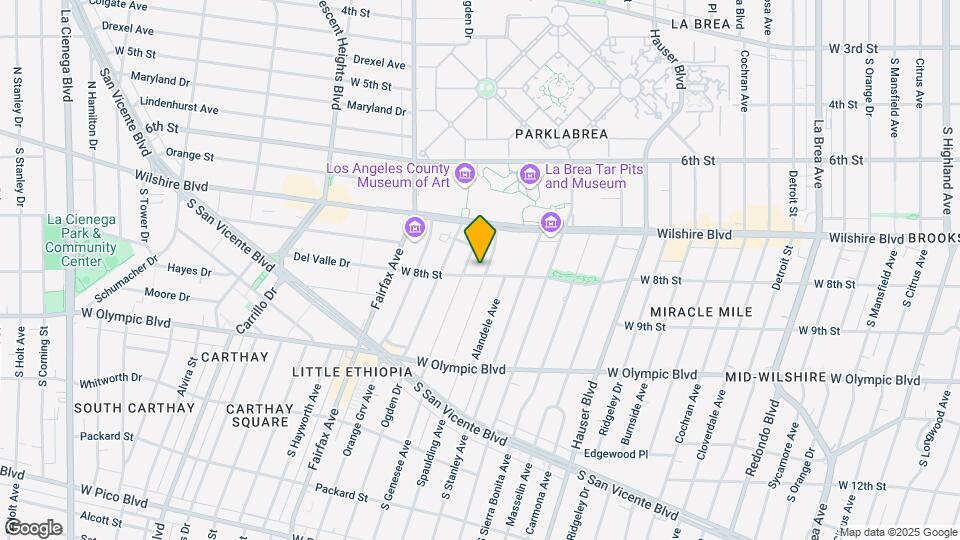 753 S Spaulding Ave Mapa y Detalles de la Ubicación