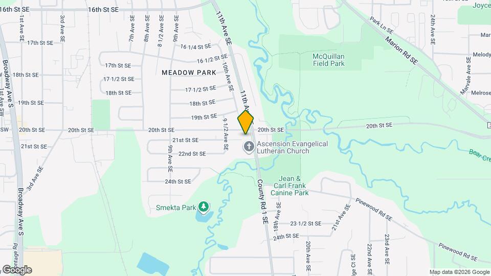 1017 21st St SE Mapa y Detalles de la Ubicación