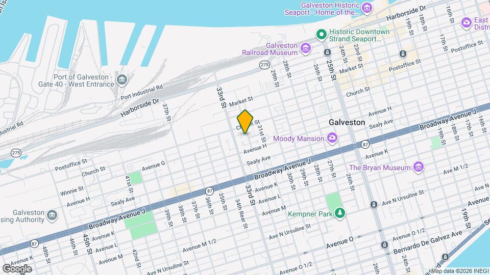 623 32nd St Map and Location Details