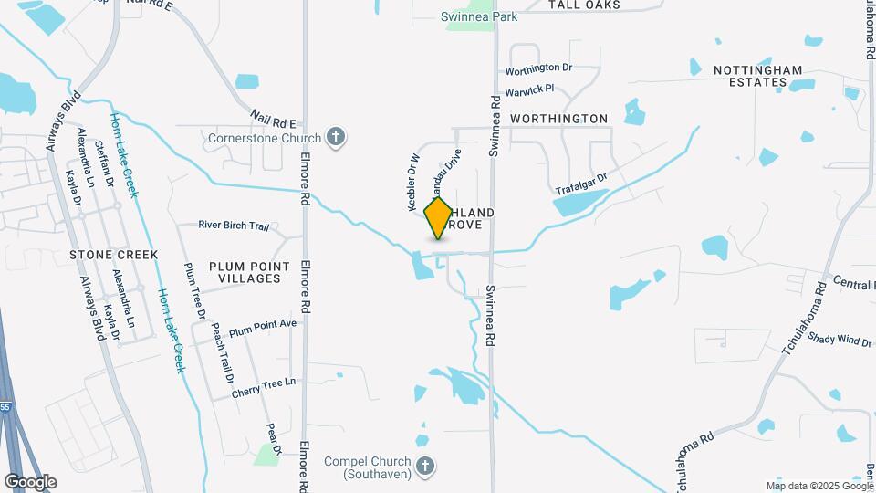 852 Parham Cir Map and Location Details