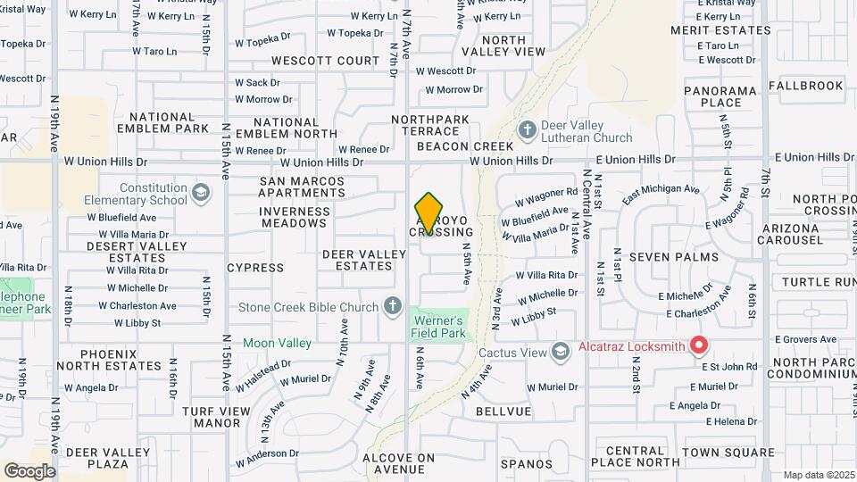 549 W Villa Maria Dr Map and Location Details
