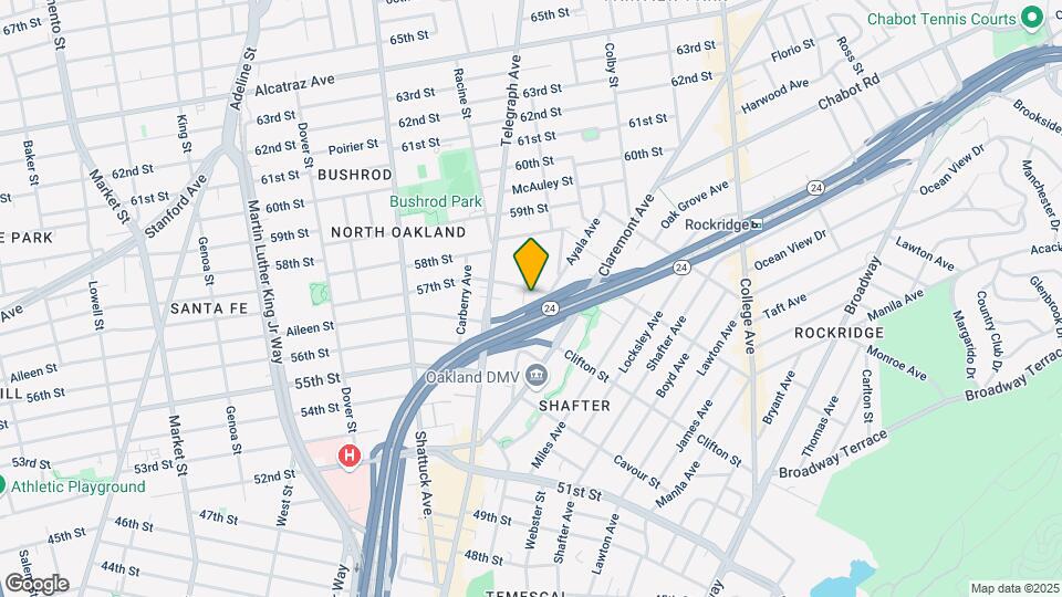 5672 Vicente St Map and Location Details