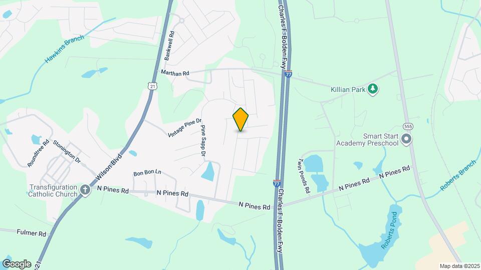 250 Windfall Rd Map and Location Details