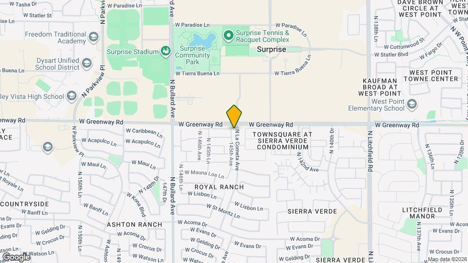 15339 N 145th Ave Map and Location Details