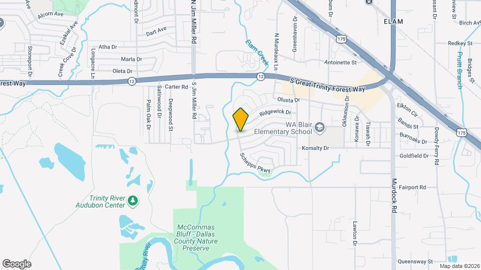 7305 Gayglen Dr Map and Location Details