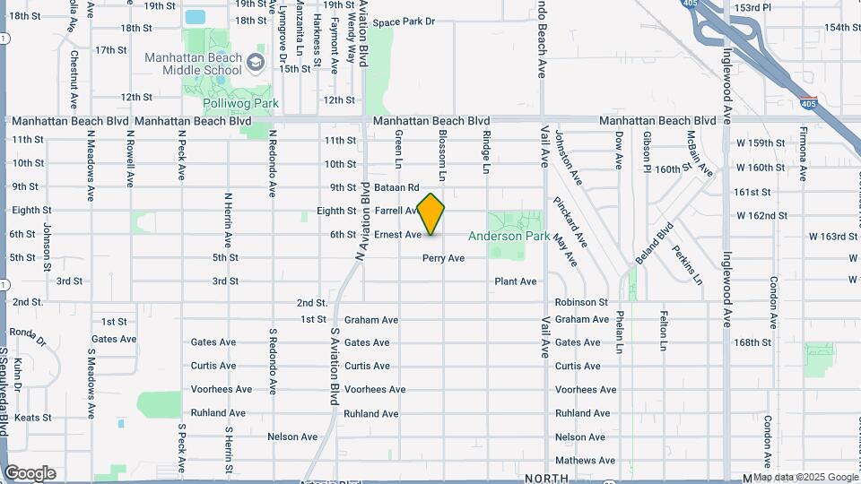 2016 Ernest Ave Mapa y Detalles de la Ubicación